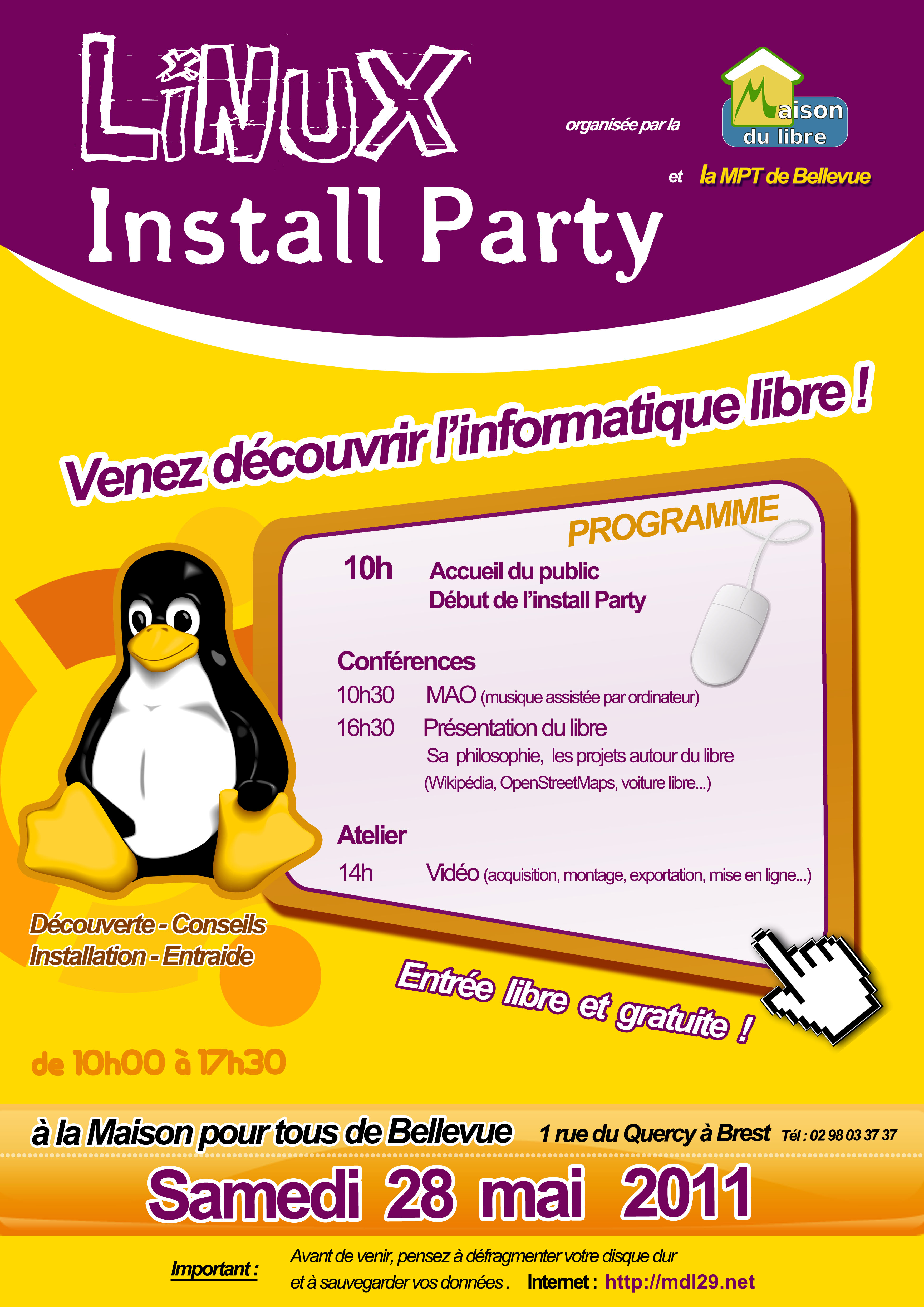 Install party le 28