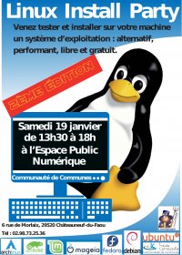 Découvrir et installer Linux à Châteauneuf-du-Faou