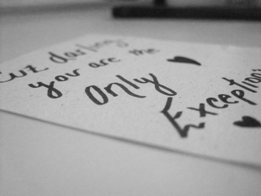 The only exception. Art4life-217. CC by-nc-nd
