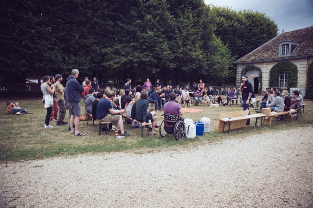 Le pow-wow de fin de journée