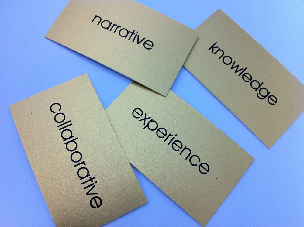 Knowledge experience narrative collaborative CC-BY Howard Lake