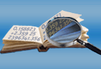 loupe et livre