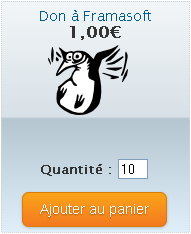 Don à Framasoft - EnVenteLibre