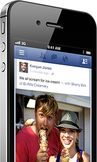 facebook pour les smartphones