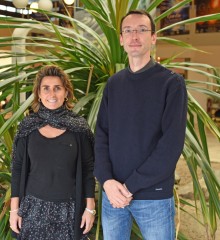 Bénédicte Geoffroy (Mines Nantes) et François Rousseau (Télécom Bretagne) organisateurs du séminaire de recherche de l'axe « Santé »