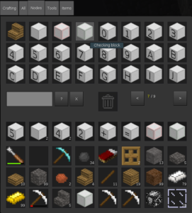 Les blocks du mod teaching