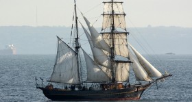 La Brigantine Tres Hombres, navire de la flotte TOWT (Crédits photo : Michel Floch).