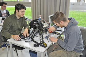 Atelier Fablab à Télécom Bretagne lors de l'intersemestre
