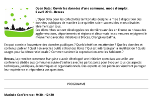 image programme Conférence Mode d'emploi
