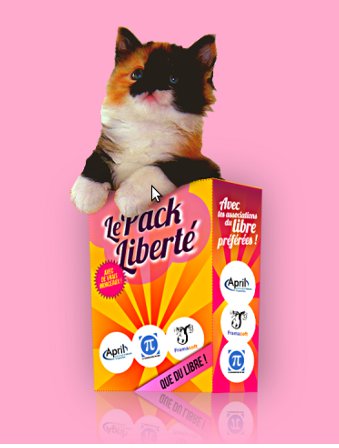 Pack Liberté - April Framasoft Quadrature