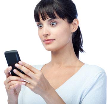 utilisateur smarphone