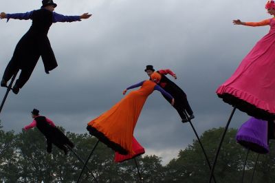 Arts de la rue aux Vieilles Charrues 2004
