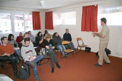 l'atelier sur les animations en réseau