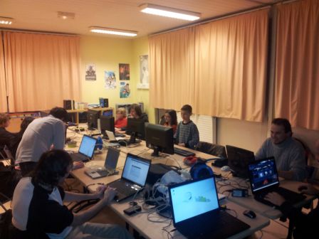 lan party (le soir) du 10-02-2012