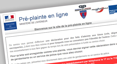 preplainte en ligne