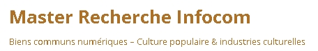 000076Séance #4 _ Savoirs collaboratifs et médiations _ Master Recherche Infocom