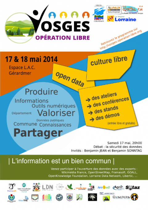 Vosges Opération Libre - Affiche