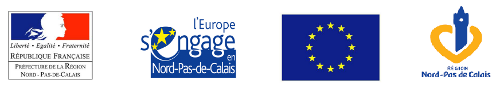 Ce projet d'ATD Quart Monde Nord-Pas-de-Calais est financé par le fonds européen FEDER et la Région Nord-Pas-de-Calais dans le cadre de l'appel à projets ARECA (Amélioration des Relations Elus Citoyens Administration)