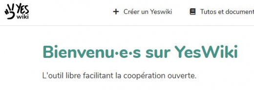 Pourquoi utiliser un outil convivial (yeswiki) pour faciliter la coopération ouverte ? à l'expérience des Riposte Créative