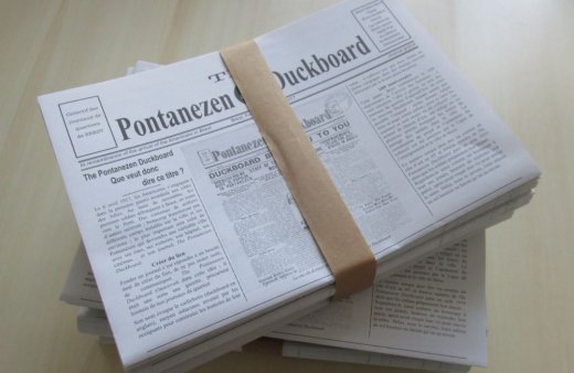 The Pontanezen Duckboard est publié par le collectif des journaux de quartier brestois