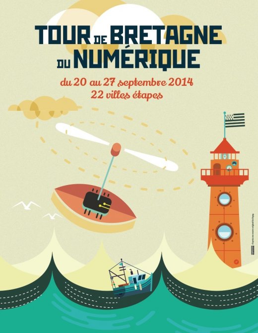 Fab lab : le tour de Bretagne numérique, du 20 au 27 septembre 2014