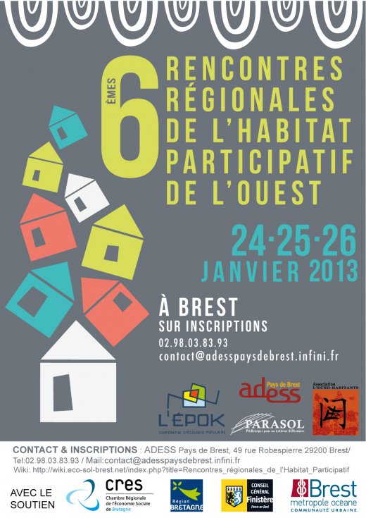 6èmes rencontres régionales de l'Habitat Groupé Participatif