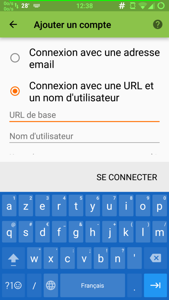 URL de base : https://framagenda.org/remote.php/dav/<br class='autobr' />
Extrait de la doc Framagenda