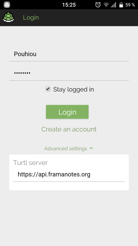L'application mobile
