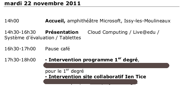 Convocation IEN Microsoft