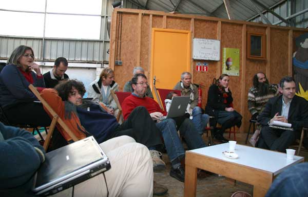 une des 6 discussions du barcamp