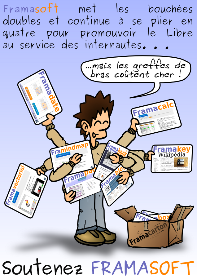 Soutenir Framasoft - Simon Gee Giraudot - CC by-sa