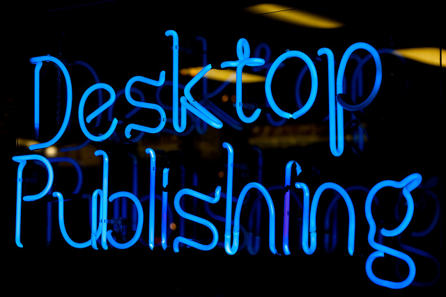 Desktop Publishing. Jeremy brooks. CC by-nc