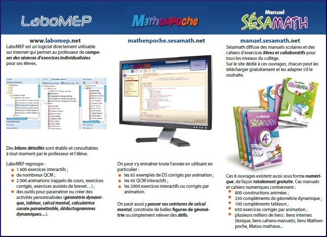Sésamath - Flyer