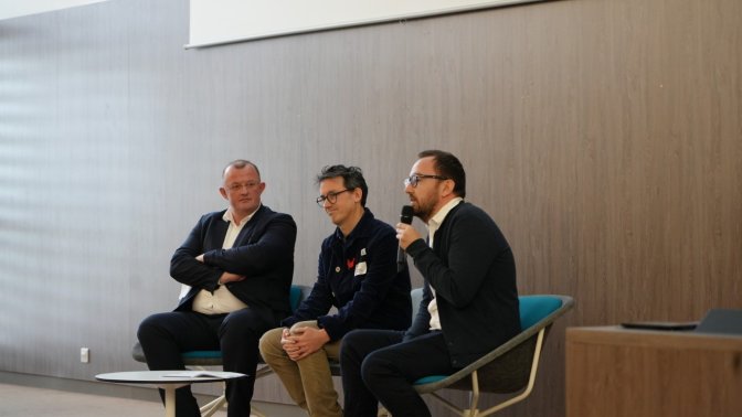 Table-ronde avec Frédéric Nicolas, Erwan Bescond et Jean-François Menez (Eau du Ponant)