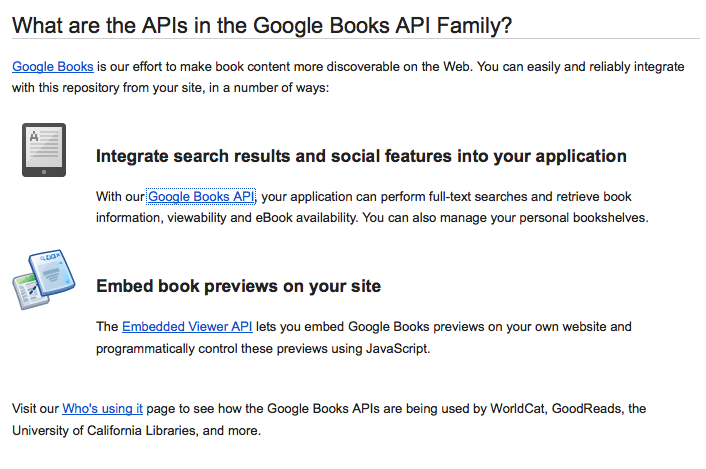L'API de Google pour Google Books n'a pas d'équivalent pour Scholar