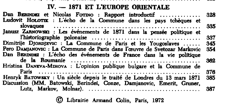 Revue d'histoire contemporaine